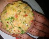 A picture of step 7 of Crispy Maggi donut.