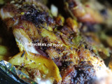 Grill chicken with potatoes