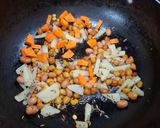 A picture of step 2 of Poha (quick breakfast).