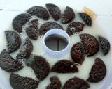 Foto langkah ke 4 dari resep Puding milo oreo.