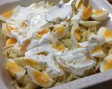 Rakott karfiol - brokkoli mix húsmentesen recept fázis 3 fotója
