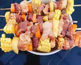 Hình bước làm 1 của món Thịt xiên nướng nồi chiên không dầu