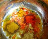 A picture of step 5 of Vegetable kurma in pressure cooker.