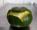 Foto del paso 2 de la receta: Floreciendo un zapallo de tronco