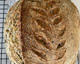 A picture of step 4 of Turmeric Mixed Sesame Sourdough 🍞🌾 (Sourdough Bread with Turmeric, Mixed Sesame, and Herb Powder).