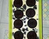 Foto langkah ke 4 dari resep Puding Oreo low budget.