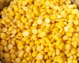 A picture of step 1 of Chana dal Onion Patti Samosa.