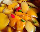 Foto langkah ke 2 dari resep Es rujak mangga.