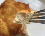 Gambar langkah 3 resipi Tortilla Bawang Putih bersama Ayam / Chicken Garlic Wrap.