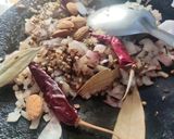 A picture of step 6 of Mutton Curry and Mutton pulao.