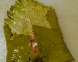 Foto del paso 11 de la receta: HOJITAS De Parra,(Dolma) rellenas de Pechuga molida de Pollo...!