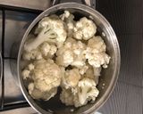 A picture of step 1 of Cauliflower Fritters.
