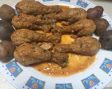 Foto del paso 4 de la receta: Jamoncitos de pollo con salsa de Almendras y Pimentón
