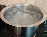 A picture of step 1 of Pasta in White Sauce.