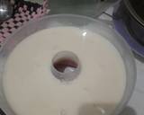 Cara Membuat Puding lumut nata de coco merah putih 4