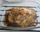 Foto del paso 24 de la receta: Pechuga de pollo rellena de berenjena y queso al horno