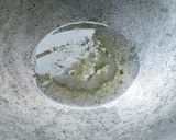 A picture of step 3 of Quinoa pulao.