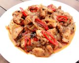 Foto langkah ke 6 dari resep Chicken Blackpepper / Ayam Saus Lada Hitam.