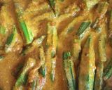 मसाला दहीं भींडी (Masala dahi bhindi recipe in hindi) रेसिपी चरण 5 फोटो