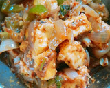 A picture of step 3 of Paneer do pyaza.