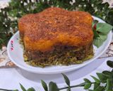 عکس مرحله 12 از دستور تهچین شوید باقالی با گوشت چرخکرده😋