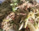 Foto del paso 3 de la receta: Espaguetis con aguacate y atún 🥑