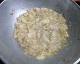 A picture of step 1 of Banana Coconut Burfi.