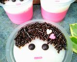 Foto langkah ke 5 dari resep Puding kribo.