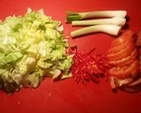 Foto del paso 17 de la receta: Lomo de bonito con majado Urrutia al horno, sobre fondo de ensalada con boquerones en vinagre