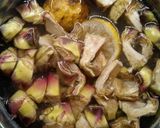 Foto del passaggio 7 della ricetta Frittata di Carciofi e Patate fritte con un cuor filante 🎅🎄