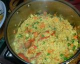 A picture of step 7 of Arroz con Chancho.
