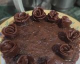 A picture of step 4 of Bourbon cake.