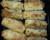 Foto del paso 6 de la receta: Arrolladito o lumpias de atún al horno 😋