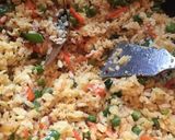 A picture of step 6 of Veggies Poha.