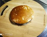 A picture of step 4 of Vanilla Dora Cake.