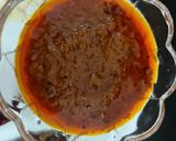 A picture of step 2 of Red chili garlic chutney.