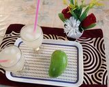 A picture of step 10 of Raw mango sqush.