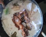 Foto langkah ke 3 dari resep Mangut Tuna Asap Tempe.