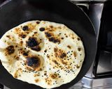 A picture of step 3 of Garlic-Butter Naan.