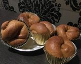 Foto langkah ke 12 dari resep Roti Pisang Kurma Almond aroma Moka.