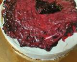 Fehércsokis -feketeribizlis torta recept lépés 10 foto