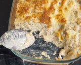 Foto del paso 4 de la receta: Gratinado de Pollo en salsa Champiñones con cama de arroz