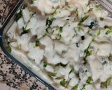 Foto del paso 9 de la receta: Brócoli con patata, pollo y bechamel al horno