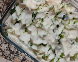 Foto del paso 9 de la receta: Brócoli con patata, pollo y bechamel al horno