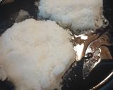 A picture of step 1 of Oh no Mushie Leftover Rice.