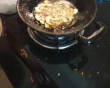 A picture of step 4 of Kerala style chicken biryani.