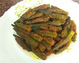 भरवां भिन्डी (Bharwan bhindi recipe in hindi) रेसिपी चरण 4 फोटो