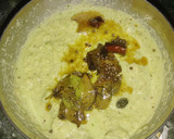 A picture of step 2 of Coconut Chutney.