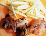 Foto del paso 3 de la receta: Pollo en repollo o puerro