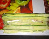 Pas rețetă Sushi de castravete cu cremă de brânză și ton 🥒🥢 6 fotografie